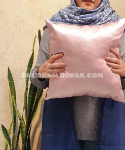 کاور کوسن رولکس براق صورتی روشن