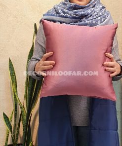 کاور کوسن رولکس براق صورتی تیره