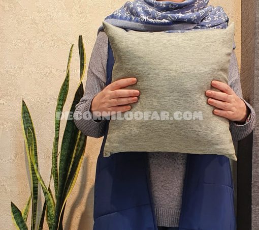 کاور کوسن رولکس خط دار سبز روشن
