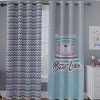 پرده کتان چاپی اتاق کودک طرح خرس 4