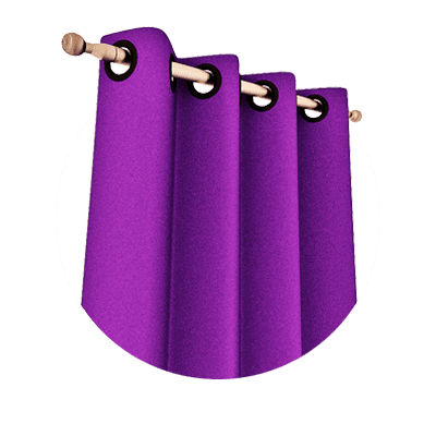 پرده کتان
